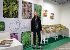 Menno from Succulents Unlimited who want to show with new brand UNIQ that they do more than just succulents.