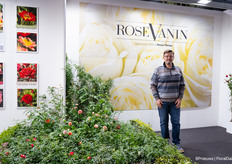 Enrico Vanin of RoseVanin, agent for Rosen Tantau in Italy