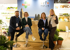 The team at L'Ortofrutticola with their scented plants