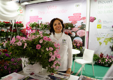 Christine from Proven Winners with the Vista Bubblegum