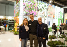 Paola Fossaluzza, Livio Rizzi and Mario Rigatti of Gruppo Padana