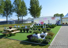 The entrance of the exhibition at FloriPro Services Syngenta in De Lier