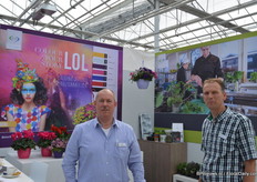 Ton Poot en Pascal Rossen of Desch Plantpak