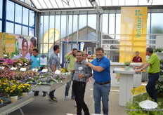 Visitors at Volmary.