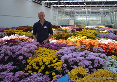 Mark Boeder, managing director, proudly presenting the new varieties