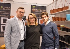 Przemyslaw ziomek, Marzena Marciniak-Ziomek and Dylon Auffray from MZForma.