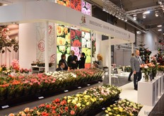 The booth of Roses Forever.