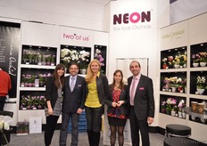 The Hassinger family of Hassinger. Hassinger is an orchid breeder and propagator and is part of the Neon group. Their Panama Orchid (left) won the IPM Innovation award 2016 for pot plants .