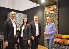 Leo van Rijn, Nathalie Kok, Marco Naterop and Jan Lubach of Sher Ethiopa.