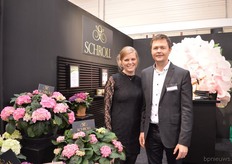 Stine Garbo Schroll and Carsten Schroll of Schroll.