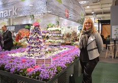Annie Agger of Gartneriet Tvillingegaarden (grower) and Butterfly Garden (breeder). The finished plants are delivered all over Europe and their breeds are grown all over the world.