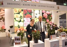 Lotte Hedegaard and Esben Hansen of Roses Forever.