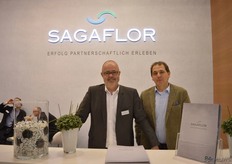 Ulrich Mogk of Bellandris Gartencenter and Claus Geissler of SagaFlor.