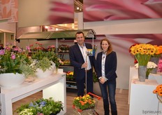 Stein Schouten and Martine van Went from Florist.