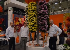 Jaco Lenten, Peter Laurman and Eric Boerlage from Dümmen Orange.