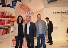 Helle Klintebaek, Herman Giesberts and Daan Haalmeyer from Koenpack.