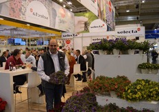 Selecta Breeding has got a make-over and is now Selecta One. On the picture Ton de Bresser.