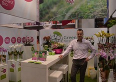 Marcel Moeskops from GreenBalanz, a grower of ochids and a pioneer in the area of sustainable production.