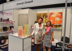 Lyana Odinokaja and Mandelon Luckman from Dillewijn Zwapak & Vase life. Also Dillewijn Zwapak sees a lot of potentional growth on the Polish market