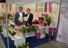 Remco Pouw and Dave Hoekstra of Koen Pack. One of the ornamental packaging suppliers.