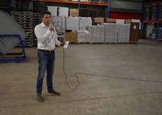 The tour at Kwekerij Stadsweiden is about to start