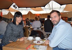 Yianna Papadopoulou of Serelia Decorating Ideas & George Hinidis of Agrohoum