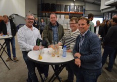 Jan Harting of Kwekerij Hartink, Jochem van Zoggel of Gevers Planten, Matheu Loeffen of Plantenkwekerij Loeffen and Martijn Gevers of Delphy
