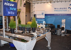 The 3D sorting system with Willburg Projecten, sorting products based on the plant's mass.