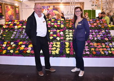 Rudy Raes together with his daughter Elfie Raes.