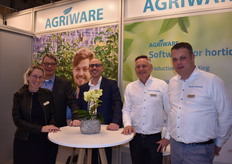The team of Mprise, here consisting of Isabelle Poessé, Joop de Jong, Arno Hogervorst, Jos van der Helm and Ronald den Uil.