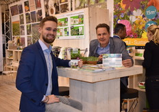 Gerben Anema of Pieter Pikzonen and Hans v. Wagenveld of Tuinplus. Tuinplus is a branch of Pieter Pikzonen focussing on retail.