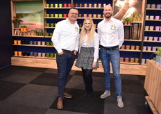 The team of Bunnik Creations, Jan Bier, Kayleigh Ammerlaan and Bas Uithol.