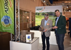 Louis Terra, busy presenting the new "Circulair Economy" concept.