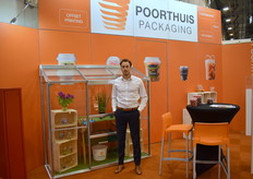 For the first time ever Roeland Olde Kalter of Poorthuis Packaging was showing different kinds of packaging, especially for fresh produce products, at the IPM