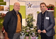 Here we got Bert Baltus from XL Flor together with Hans Hoogendoorn from Hoogendoorn Stephanotis.