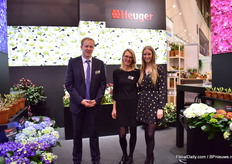 Peter Oenings, Ina Heuger and  Maria Heuger of Heuger.
