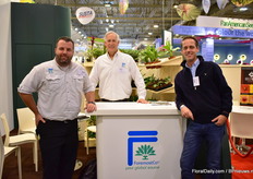 Joe Roberts, David Kirwa and Jos de Boer of ForemostCo.