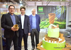 Francis Paon, Julien Perreve-Genet and Guy de la Martiniere of Fertil.