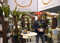 Mike van der Helm, of world famous grower and importer of bonsai Oriental.