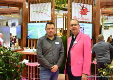 Richard Jeucken and Leon Huver of Garden Plant. 