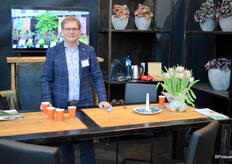 Gert Pezij of GP Plants, specializing in the production of starting material, mainly for Heuchera and Echinacea.