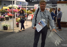 You can't miss the one and only Gaasboer, Marcel Schulte from Holland Netting.