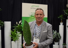 Paul Deroose with Deroose Plants holding a Walefin