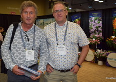 Marcel Schulte and Klaas-Jan de Ruiter with Holland Netting