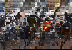 Performance of the band Nightmare