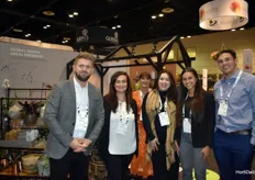 Commercial Director Kristian Kristiansen with Dymaks new sales manager Krysta Veilleux and team