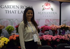 Sandy Saenz with Alexandra Farms