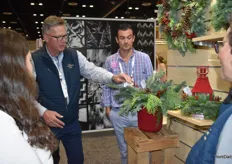 It is nice an busy at Continental Floral Greens Simon Smit explains