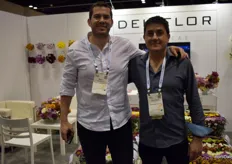 David Marin and JD Lecuona with Deliflor Americas