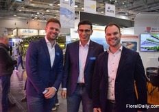 Robbert Jan in ‘t Veld and Yoris Khalil with Viscon and Jelmer Huizing with Hawe, part of KUBO.